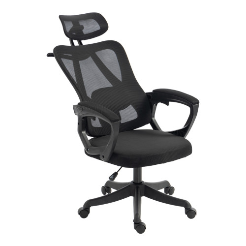 Exeter pakoworld mesh executive office chair black 50x58x119-129cm