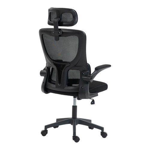 Director s office chair Mainz pakoworld mesh black color 50x60x112-122cm