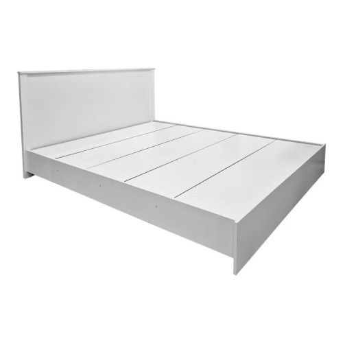 Bed with mattress Athos-Resty pakoworld white 160x200cm