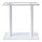 Soign pakoworld metal table base white 80x40x90cm