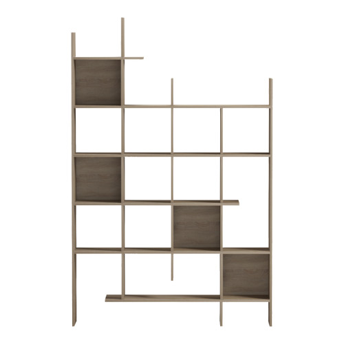 Manco pakoworld bookcase sonoma 122x25.5x188cm