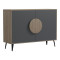 Buffet Gora pakoworld sonoma - anthracite 110x35.5x82cm