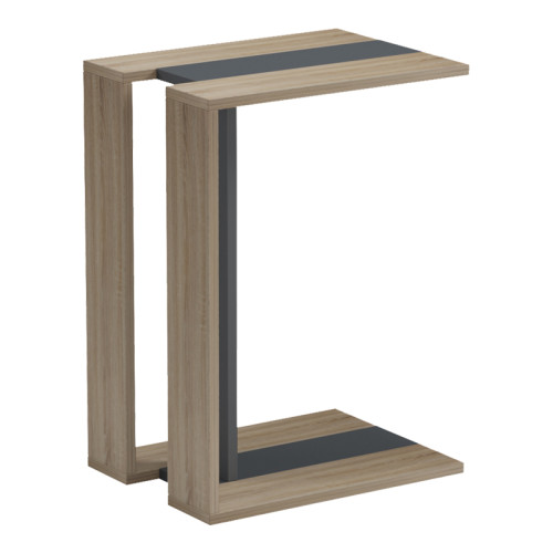 Muju pakoworld sonoma side table - charcoal 30x40x55cm