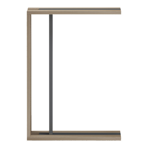 Muju pakoworld sonoma side table - charcoal 30x40x55cm
