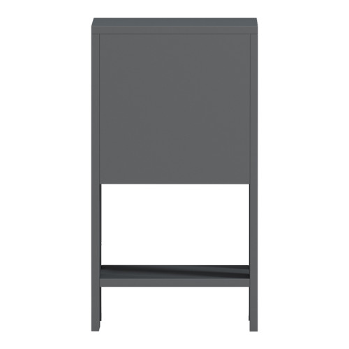 Bedside table Reppo pakoworld anthracite  30x30x55cm