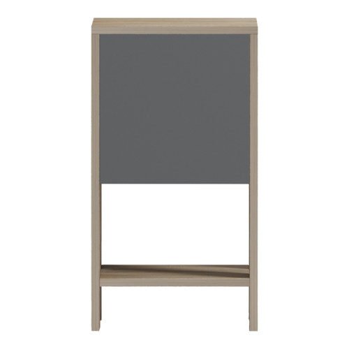 Bedside table Reppo pakoworld sonoma-anthracite 30x30x55cm