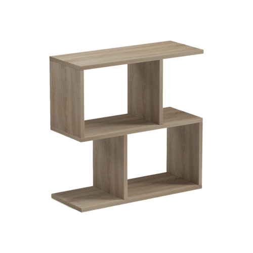 Wesmol pakoworld side table-bookcase sonoma 50x20x50cm
