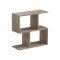 Wesmol pakoworld side table-bookcase sonoma 50x20x50cm