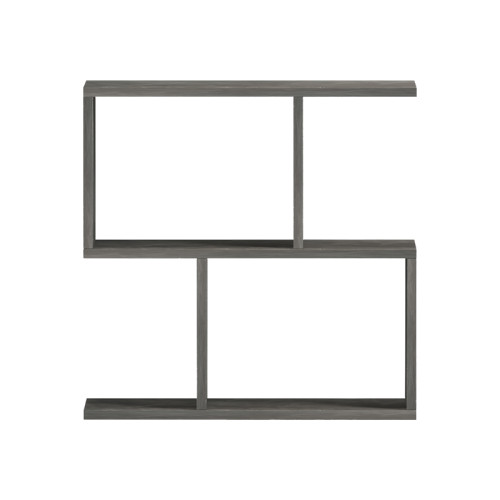 Wesmol pakoworld side table-bookcase anthracite marble look 50x20x50cm