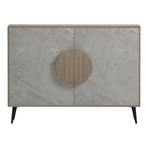 Buffet Gora pakoworld sonoma -beige marble look110x35.5x82cm