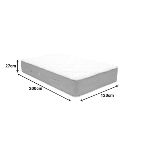 Mattress Sleepy pakoworld bonnel spring double sided 27cm 120x200cm