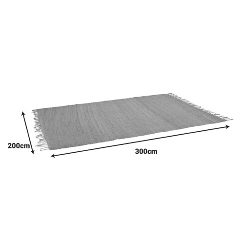 Teppe pakoworld jute rug in natural shade 300x200x1cm