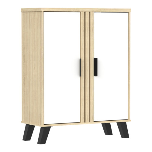 Shoe cabinet Shoby pakoworld white-sonoma 70.5x30x91cm