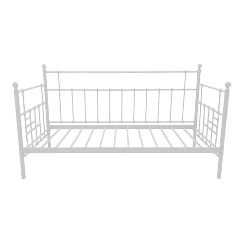 Routha pakoworld sofa bed, white metal, 90x190cm