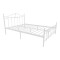Wotso pakoworld metal bed white 150x200cm
