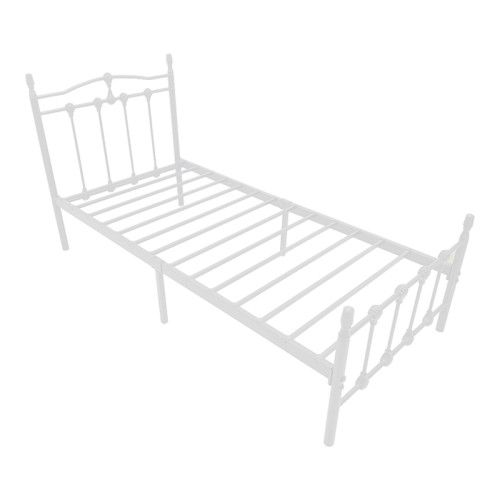 Wotso pakoworld metal bed white 90x190cm