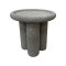 Side table Nenia pakoworld grey MGO D40x45cm