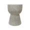 Side table Efria pakoworld ecru MGO D33x46cm