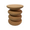 Side table Jonne pakoworld terracotta MGO D40x46cm