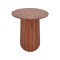 Tully dining table pakoworld solid acacia wood walnut D50x75cm