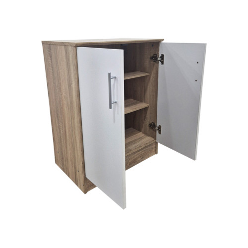 Shoe cabinet for 6 pairs of shows Souken pakoworld white-sonoma 60x40x80cm