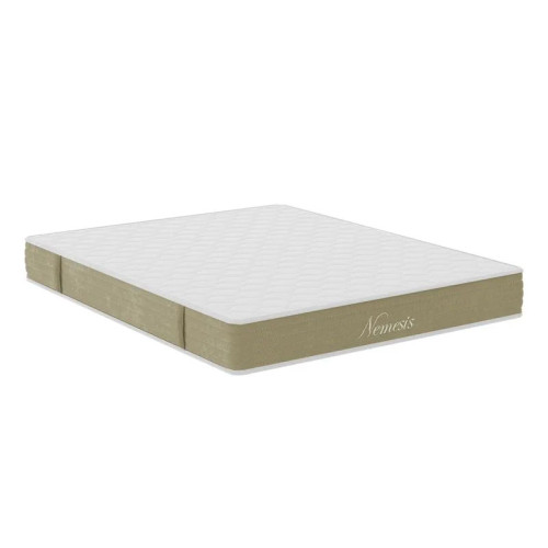 Bed with mattress Athos-Nemesis pakoworld wenge 160x200cm