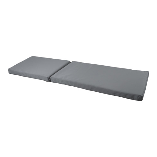 Vertian pakoworld cushion textilene in dark grey color 58x190x10cm