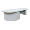 Coffee table Verven pakoworld mdf white 120x60x32cm