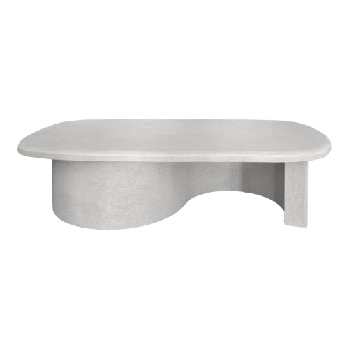 Coffee table Verven pakoworld mdf white 120x60x32cm