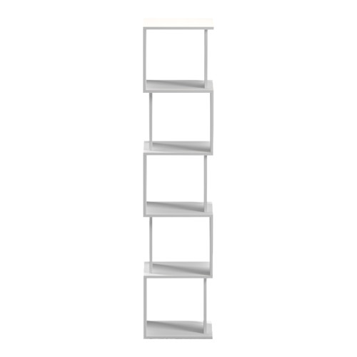 Cubik pakoworld white bookcase 35x30x161cm