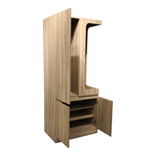 Entrance unit Feby pakoworld sonoma 80x50x190cm