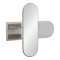 Coat rack with mirror Baunty pakoworld sonoma-white 125x11x122cm