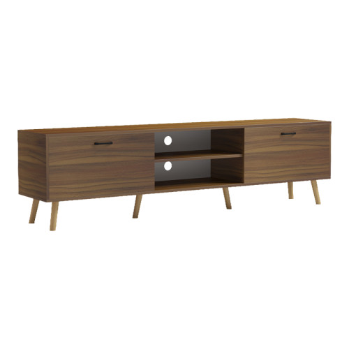 TV stand Gorna pakoworld walnut 180x35x48.6cm