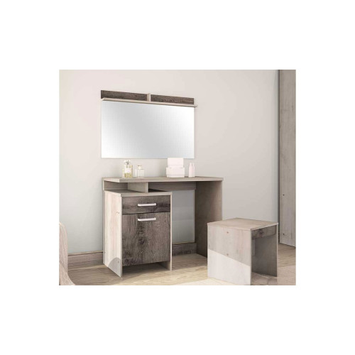 Тоалетка с огледало Olympus DIOMMI в цвят castillo-toro