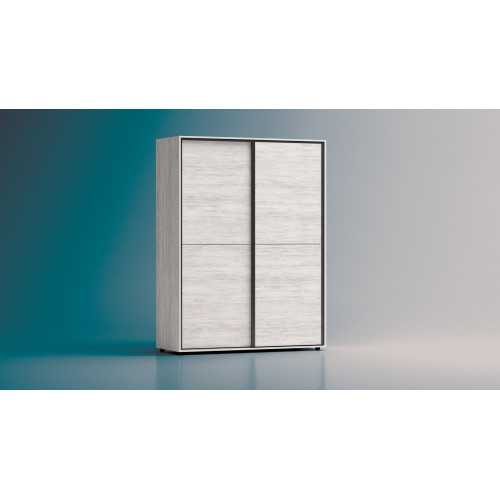 Двукрилен гардероб с плъзгащи врати Аполо4 150x59x200 DIOMMI 33-139