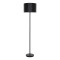 ASHLEY 00822 Модерна подова лампа с единична светлина, метален черен с капачка Φ35 x H145cm