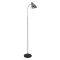 VERSA 00831 Модерна подова лампа Единична светлина металик сребро с бяла мраморна основа Φ14,5 x H155cm