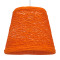 PLAYROOM 00997 Vintage Κρεμαστό Φωτιστικό Οροφής Μονόφωτο Πορτοκαλί Ξύλινο Ψάθινο Rattan Φ32 x Υ27cm