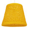  PLAYROOM 00998 Vintage Κρεμαστό Φωτιστικό Οροφής Μονόφωτο Κίτρινο Ξύλινο Ψάθινο Rattan Φ32 x Υ27cm