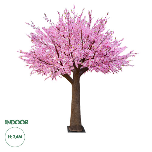  Artificial Garden PEACH BLOSSOM TREE 20159 Τεχνητό Διακοσμητικό Δέντρο Ανθισμένη Ροδακινιά Υ340cm