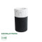 Artificial Garden ALMUDENA 20769 Επιδαπέδιο Πολυεστερικό Τσιμεντένιο Κασπώ Γλάστρα - Flower Pot Μαύρο με Λευκό Φ36 x Υ60cm