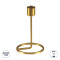  EVELYN 35106 Свещник метално злато Φ9.5 x H15cm