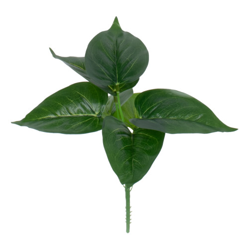  POTHOS 78266 Τεχνητό Φυτό Πόθος - Μπουκέτο Διακοσμητικών Φυτών - Κλαδιών με Φύλλωμα Πράσινο Υ28cm
