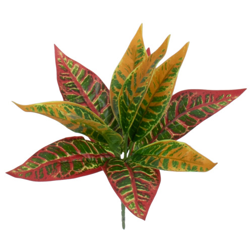  RED AGLAONEMA 78275 Τεχνητό Φυτό Αγλαόνημα Κοκκ. - Μπουκέτο Διακοσμητικών Φυτών