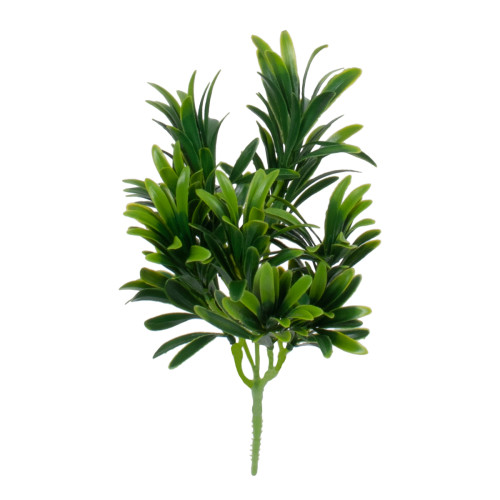  JAPANESE MAKI 78281 Изкуствено бобово растение - Букет от декоративни растения - Клони със зелена зеленина H30cm