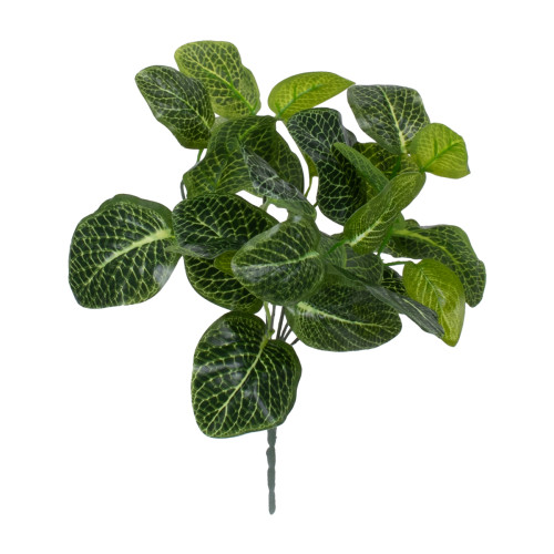  NERVE PLANT 78300 Τεχνητό Φυτό Φιτόνια - Μπουκέτο Διακοσμητικών Φυτών - Κλαδιών με Φύλλωμα Πράσινο Υ32cm