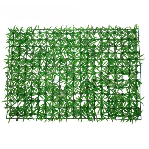  78403 Artificial - Συνθετικό Τεχνητό Διακοσμητικό Πάνελ Φυλλωσιάς - Κάθετος Κήπος Γρασίδι Πράσινο Μ60 x Υ40 x Π4cm