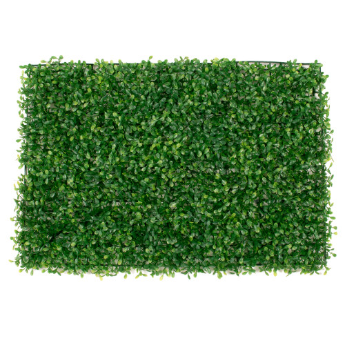  78417 Artificial - Συνθετικό Τεχνητό Διακοσμητικό Πάνελ Φυλλωσιάς - Κάθετος Κήπος Μικρόφυλλο Πυξάρι Πράσινο Μ60 x Υ40 x Π4cm