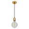 LUMI GOLD 99421 Модерна метална висулка за таванна лампа с държач E27
