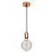 LUMI COPPER 99422 Модерна метална висулка за таванна лампа с държач E27 